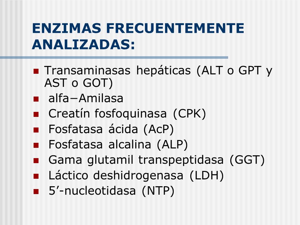 Ast alt altas y gpt got